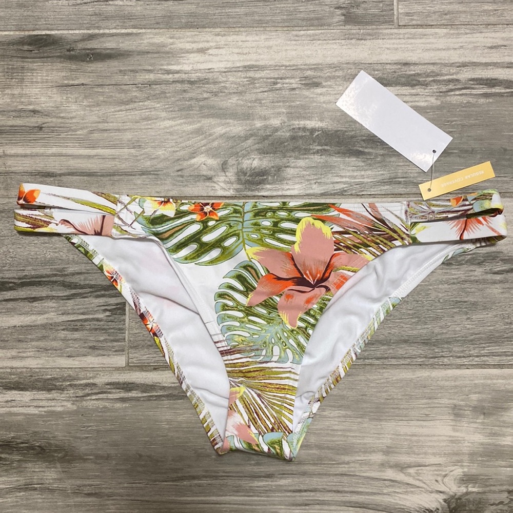 Roxy Split Hip Mid Rise Bikini Bottom - Picture 3 of 9